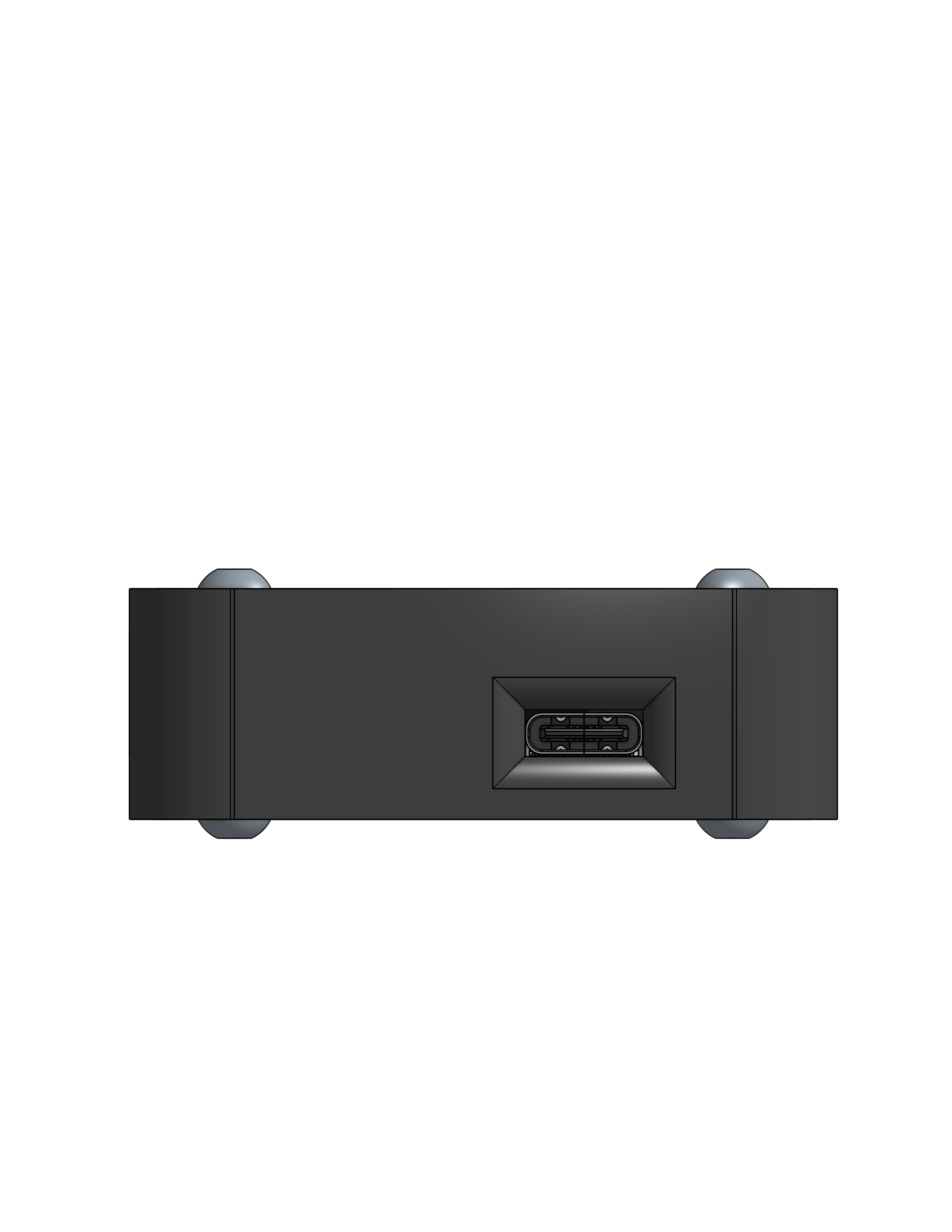 OpenTag Pro angled enclosure render
